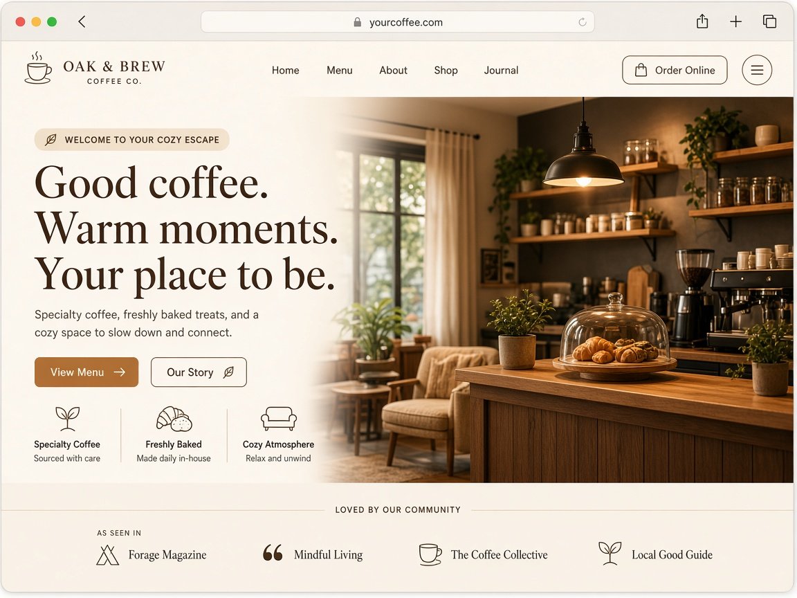 Coffee Shop template